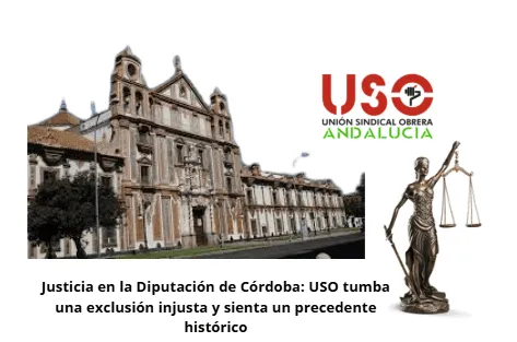 Gráfico sindical sobre una sentencia de la Diputación de Córdoba.